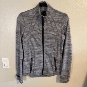 Lululemon Define Jacket Heather Grey Size 8